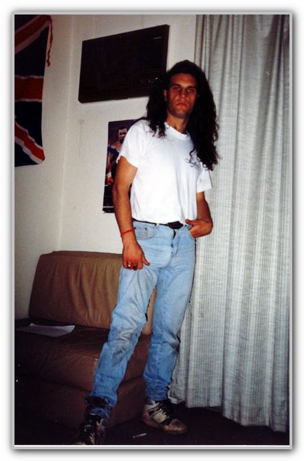 DJ at Ayers Rock circa 1993